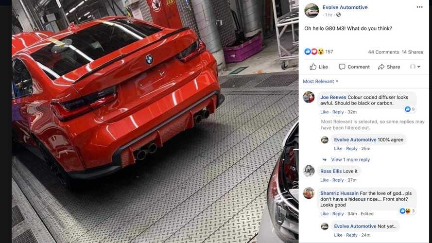 Next-gen BMW M3 photo supposedly leaked from factory floor