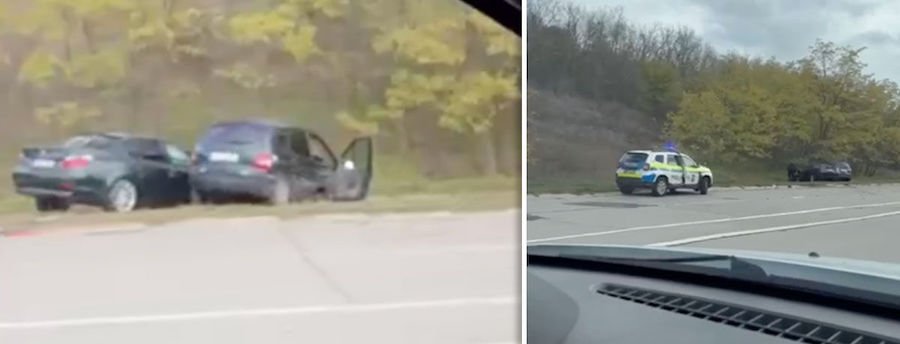 В ДТП около Кишинева столкнулись два автомобиля: есть пострадавшие