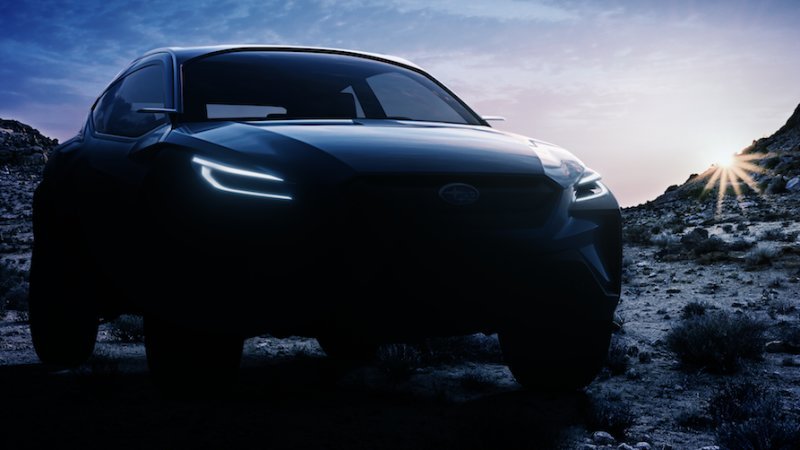 Subaru teases Viziv Adrenaline Concept crossover for Geneva