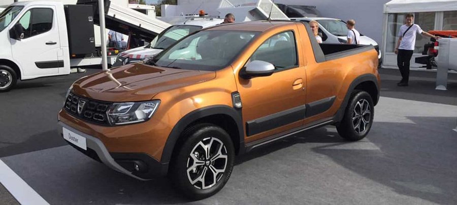 O firmă din România a transformat noua Dacia Duster într-un pick-up