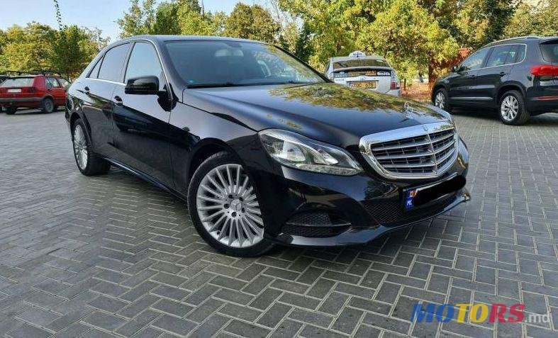 2014' Mercedes-Benz E photo #1