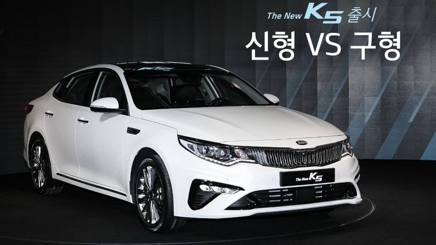 Kia Optima Facelift Previewed By Updated K5 In South Korea