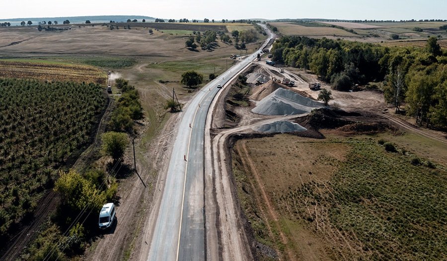 Cum arată în prezent lucrările la traseul Soroca-Arioneşti-Otaci, denumit cândva drumul cu cel mai rău carosabil din Moldova