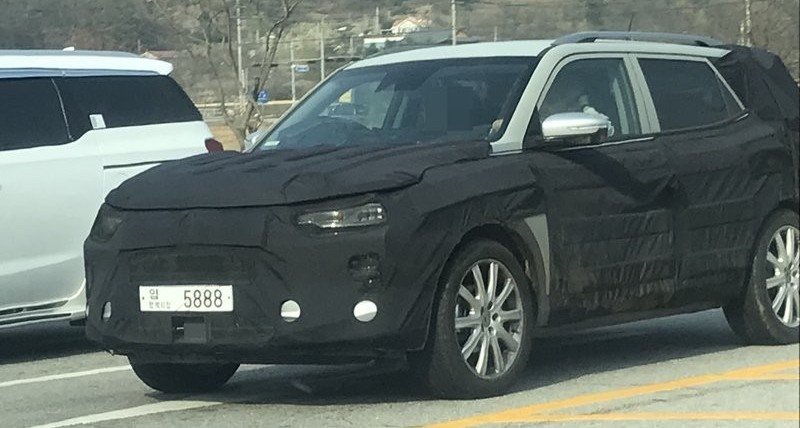 Next-gen SsangYong Korando (SsangYong C300) spied in production body