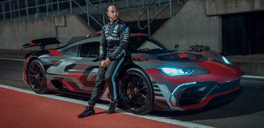 Seven-Time F1 Champ Lewis Hamilton Shows Off Mercedes-AMG One Hypercar
