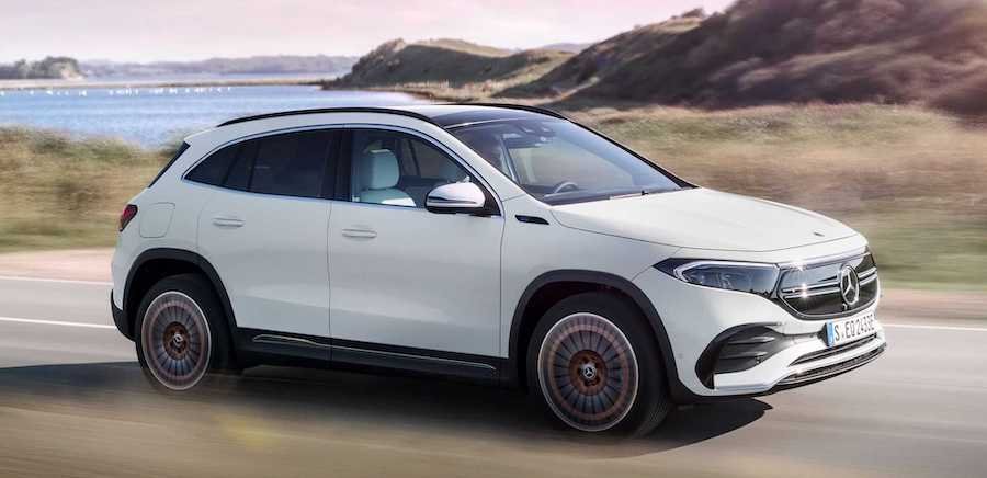 2021 Mercedes EQA Debuts As Electric GLA With 188 HP