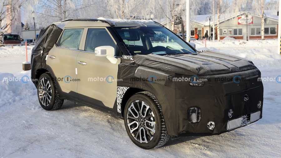 SsangYong Torres Spied With Electric Powertrain