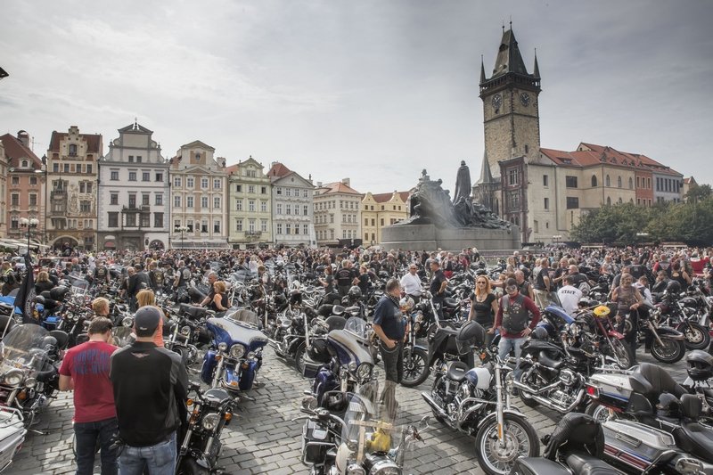В Праге стартовали международные празднования 115-летия Harley-Davidson