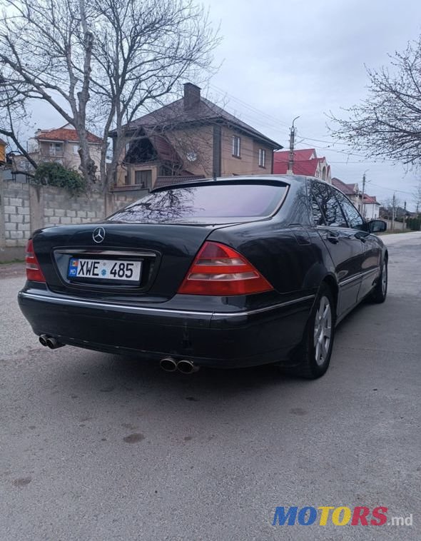 2001' Mercedes-Benz S Класс photo #4