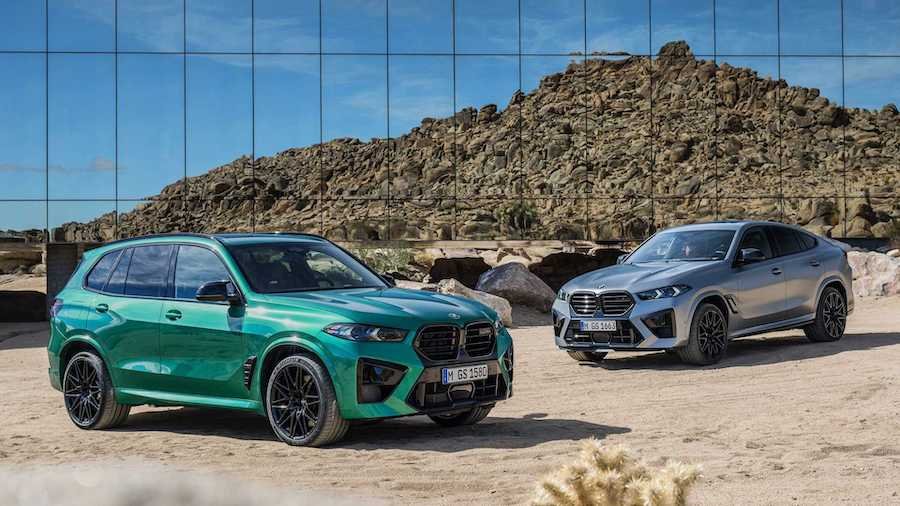 BMW X5 M and X6 M Competition gain 628bhp MHEV powertrain
