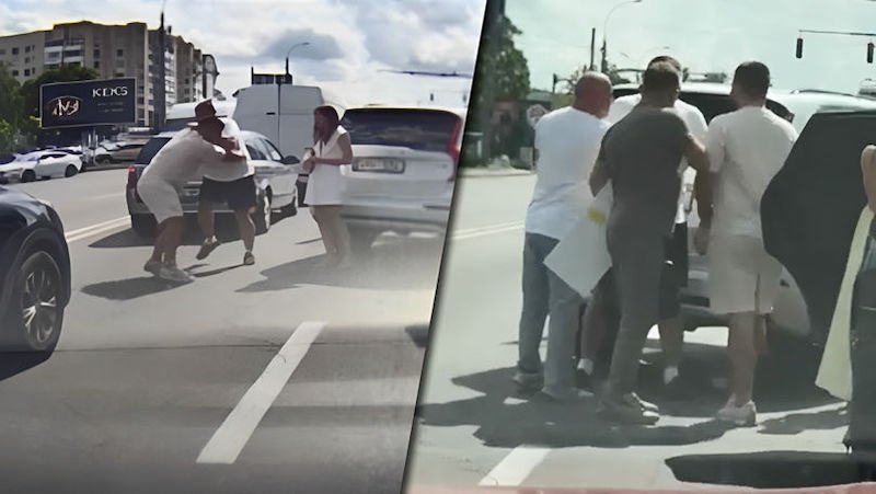 Bătaie între doi șoferi în plin trafic rutier în Chișinău
