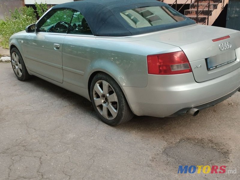 2002' Audi A4 Cabrio photo #3