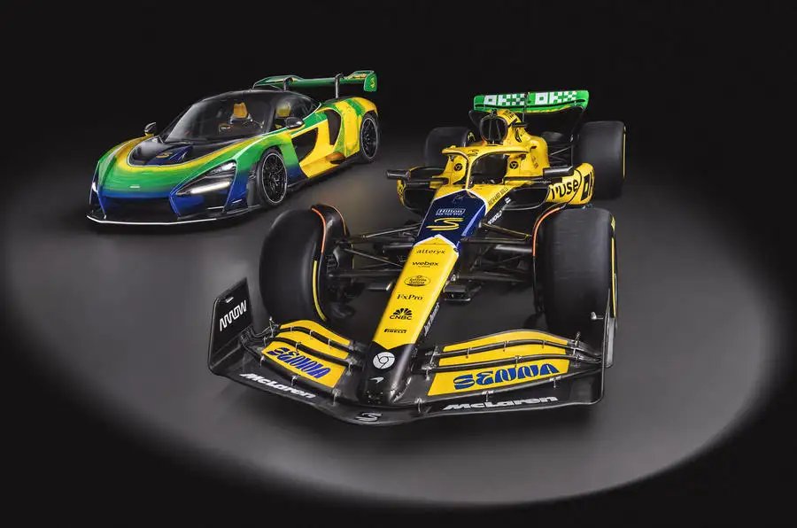 McLaren reveals one-off Senna-inspired livery for Monaco GP on both F1 and the road car