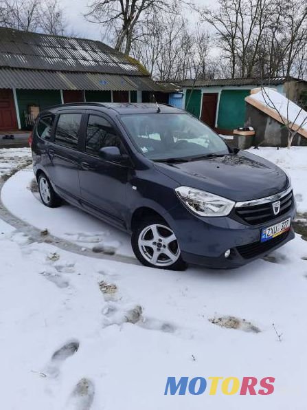 2012' Dacia Lodgy photo #2