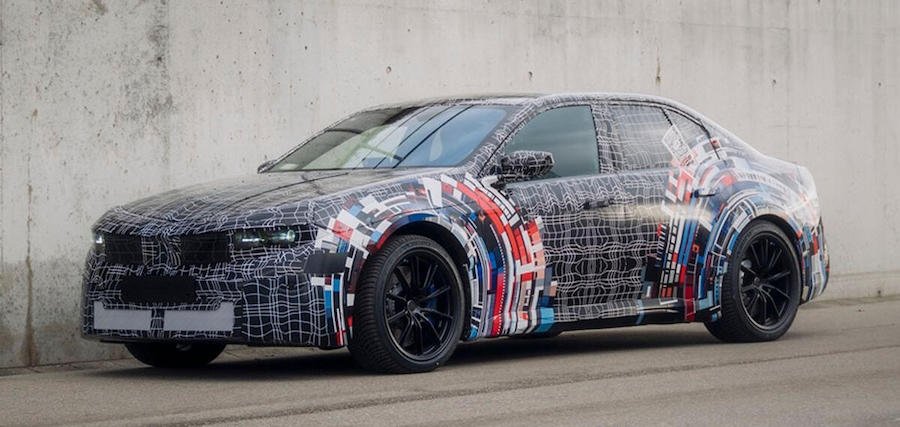 First pictures of electric BMW M3, due in 2028