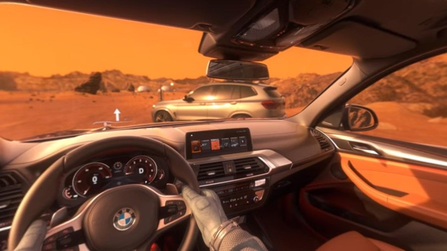 Take A Virtual Test Drive On Mars With The 2018 Bmw X3