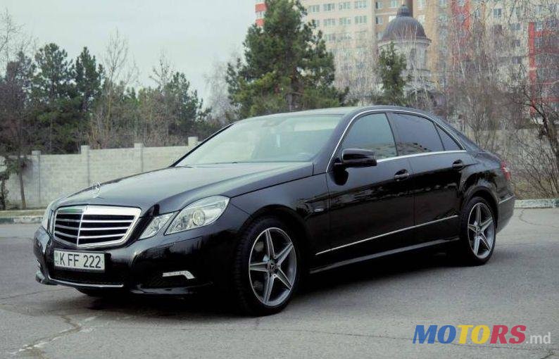 2010' Mercedes-Benz E photo #1