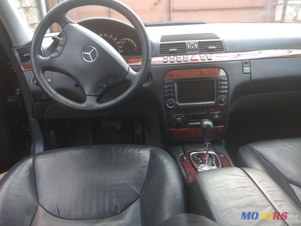 2002' Mercedes-Benz S Класс photo #5
