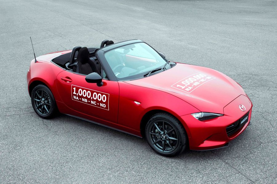 Mazda produce MX-5-ul cu numarul 1.000.000