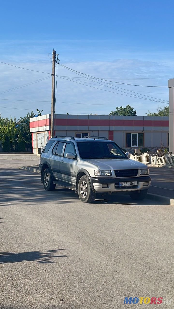 2001' Opel Frontera photo #6