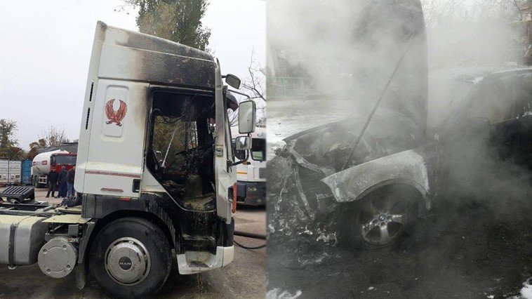 Încă două mașini au fost cuprinse de flăcări în Chișinău