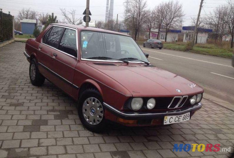 1985' BMW 5 photo #4