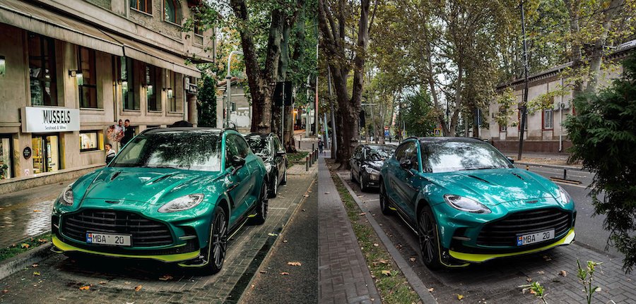 Aston Martin DBX707 in Chișinău