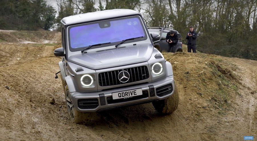 Mercedes-AMG G63 Tries To Beat Modified Skoda Yeti In Off-Road Drag Race