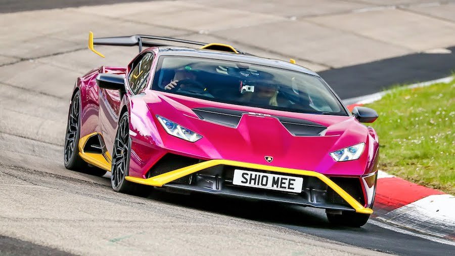 YouTuber Booted From Nurburgring Because His Stock Lambo Was Too Loud