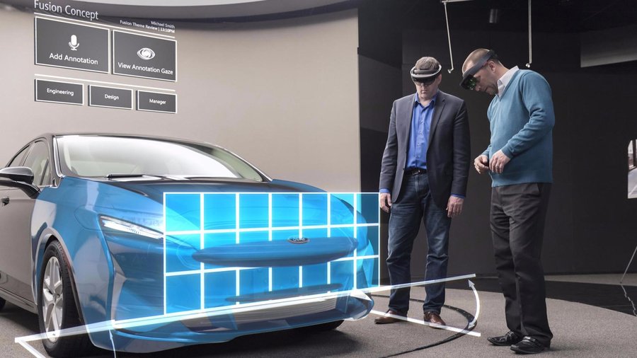 Ford Uses Microsoft Holographic VR Tech To Design Cars Quicker