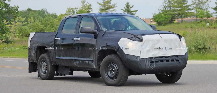 Toyota Tundra Hybrid Possibly Spied Testing For First Time
