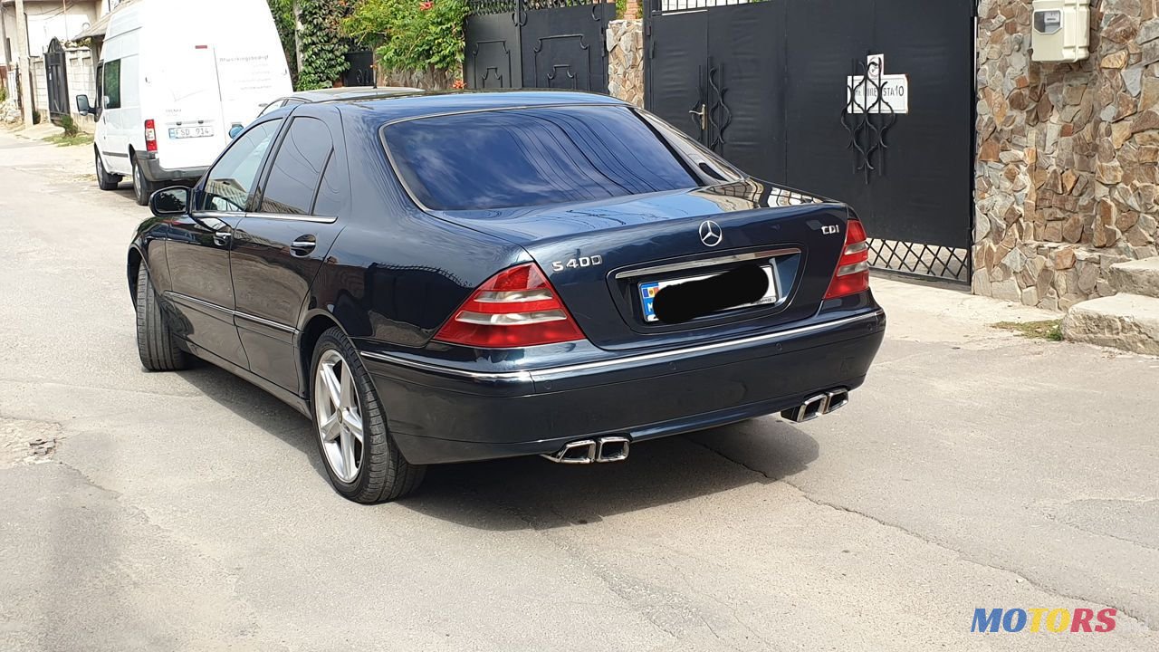 2000' Mercedes-Benz S Класс photo #4