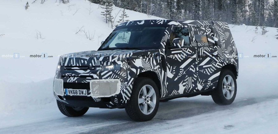 2020 Land Rover Defender Returns In Snowy Spy Photos