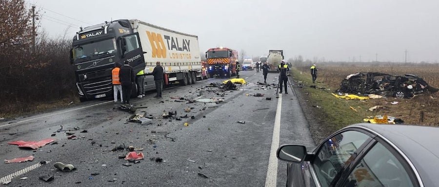 Accident in Timis, Romania