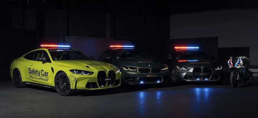 2021 BMW M3, M4, And M5 CS Look Wicked As MotoGP Safety Cars