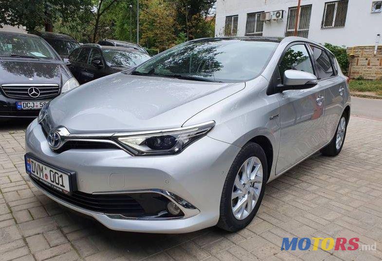 2016' Toyota Auris photo #1