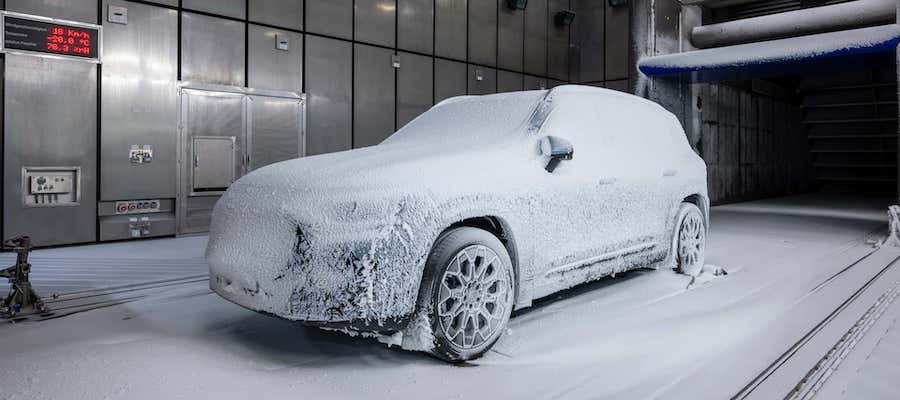 Mercedes Reveals New GLB's Warm, Cozy Interior Amid Cold-Weather Testing