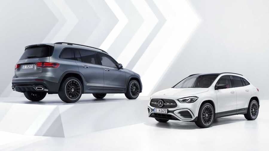 Mercedes-Benz Reveals Updated 2024 GLA, GLB Including AMG Models
