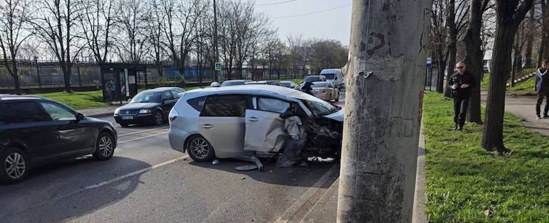 ДТП на улице Албишоара произошло ДТП, 04.06.2026