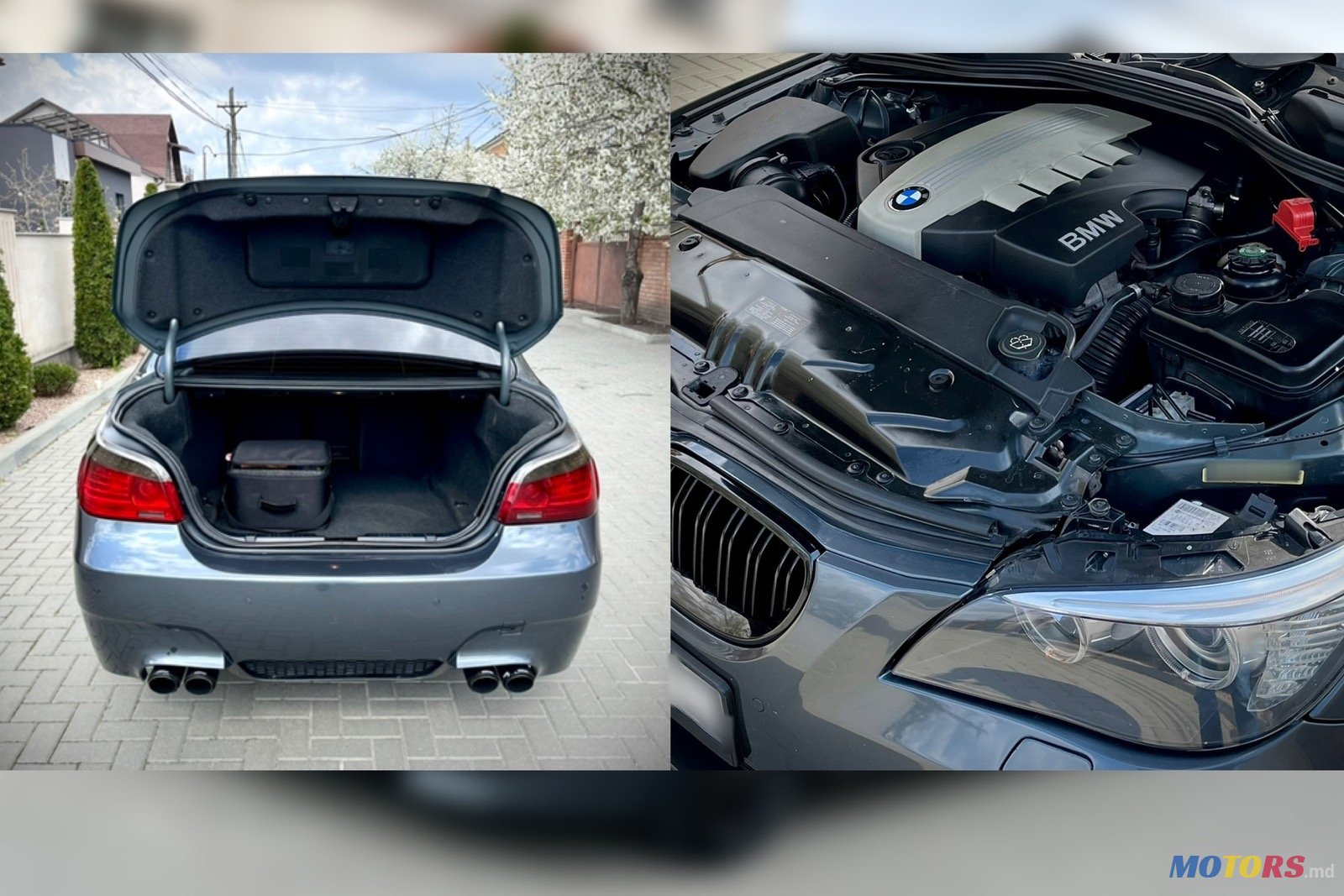 2008' BMW 5 Series E60 photo #7