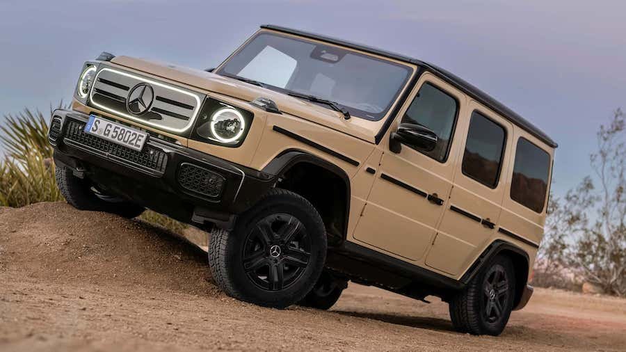 2025 Mercedes-Benz G 580 with EQ Technology First Look: The all-electric G is here