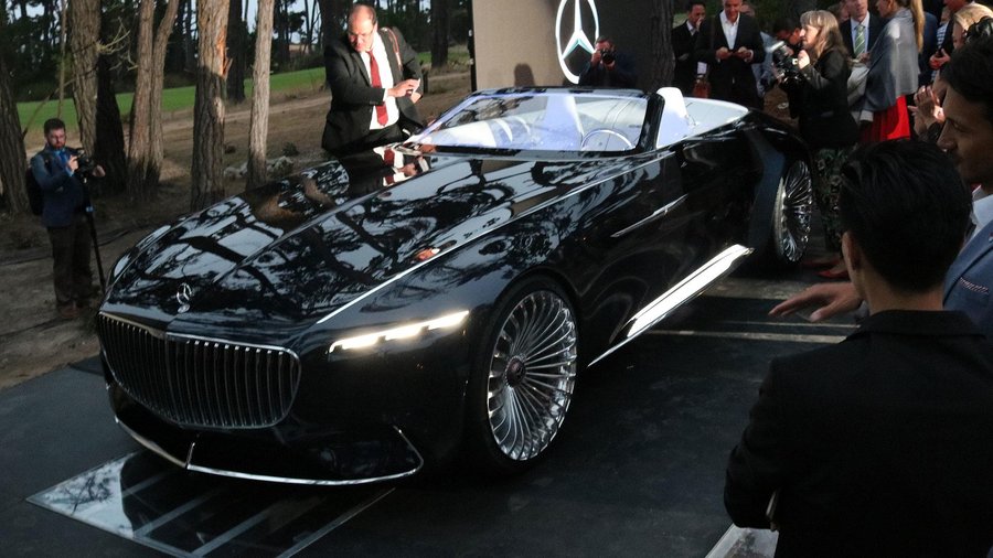 Vision Mercedes-Maybach 6 Cabriolet Is A Gorgeous Top-Down EV