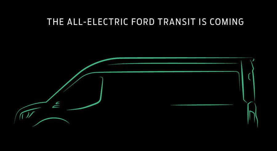 All-electric Ford Transit confirmed for launch in 2022
