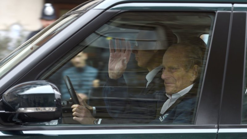 Britain's Prince Philip, 97, will not be prosecuted over car crash