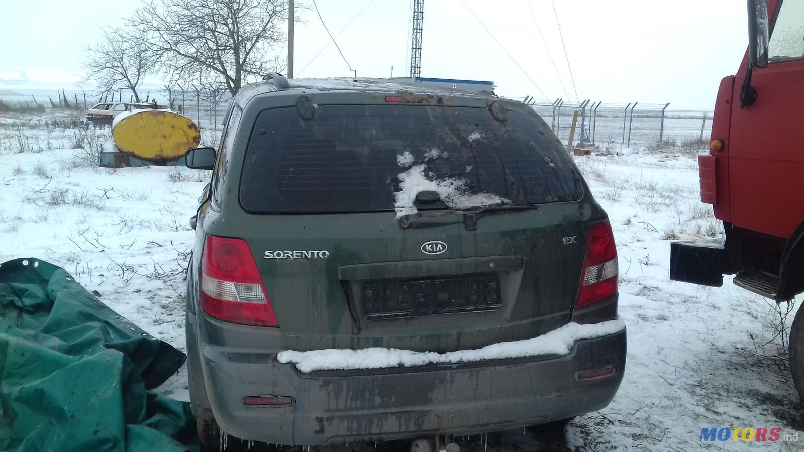 2002' Kia Sorento Внедорожник photo #4