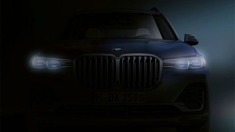 BMW teases X7 face before reveal later this month