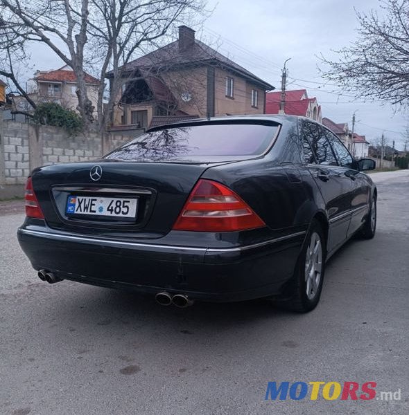 2001' Mercedes-Benz S Класс photo #4