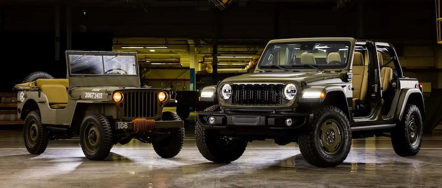 2025 Jeep Wrangler 4xe Willys '41 Is a Throwback to the War Years That Birthed a Legend