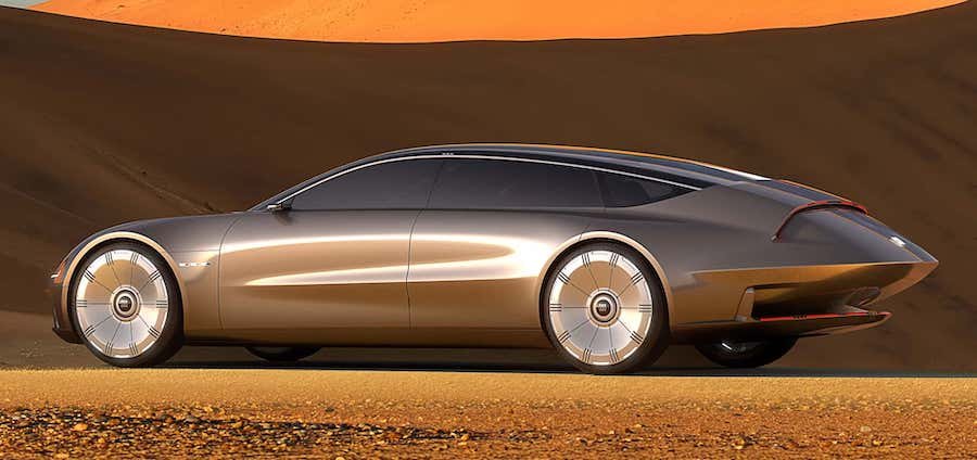 Buick Continues to Cook In China With a New Retro-Futuristic Sedan Concept