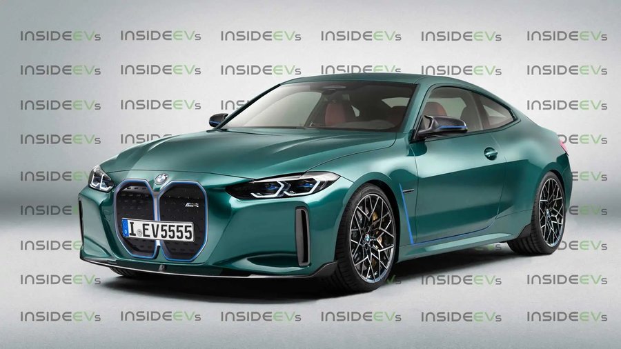 BMW M4 render by InsideEvs